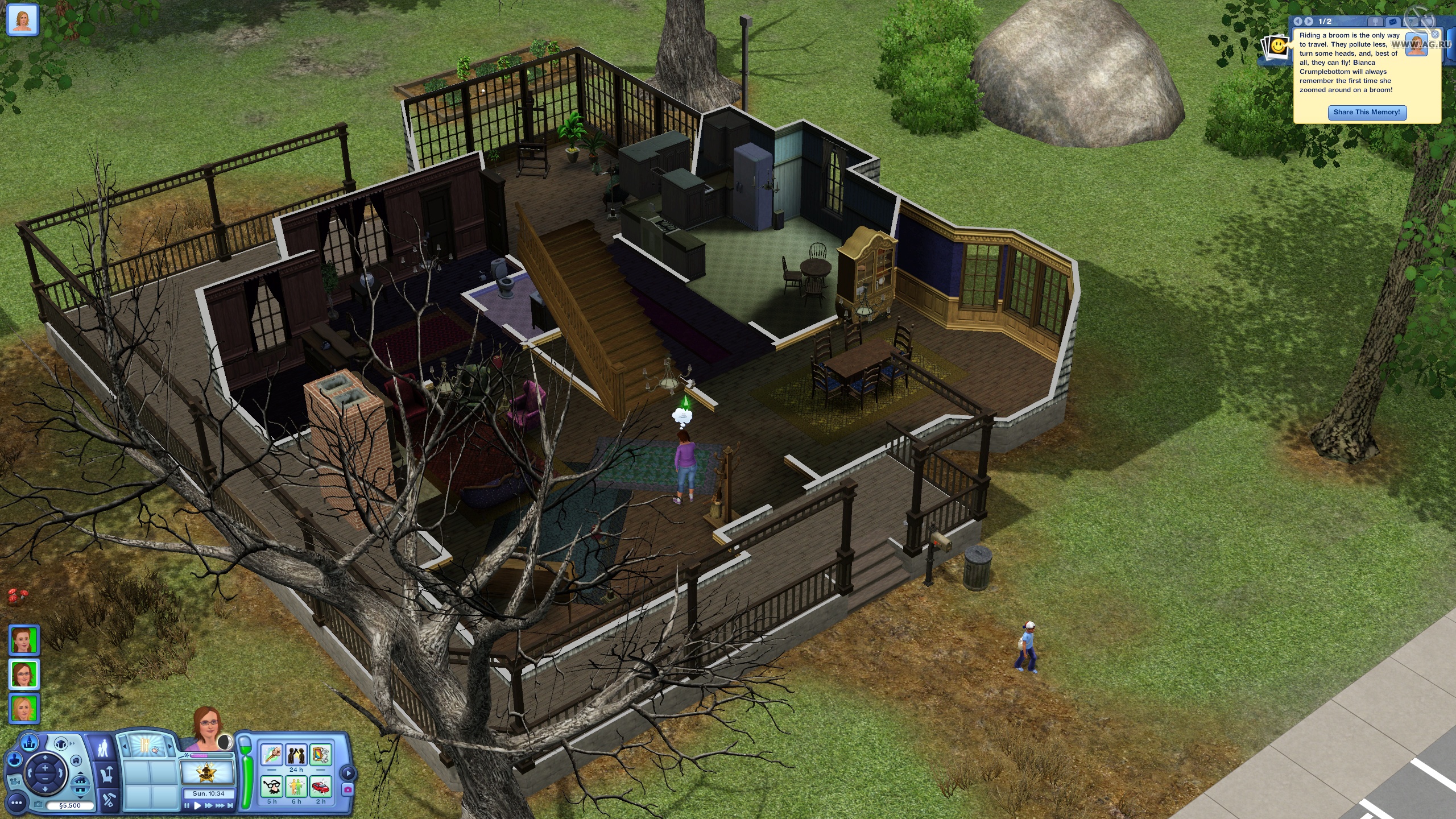 Скриншот из игры The Sims 3: Supernatural - 51