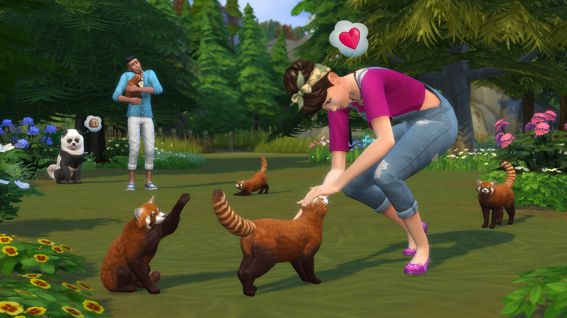Скриншот из игры The Sims 4: Cats & Dogs - 4
