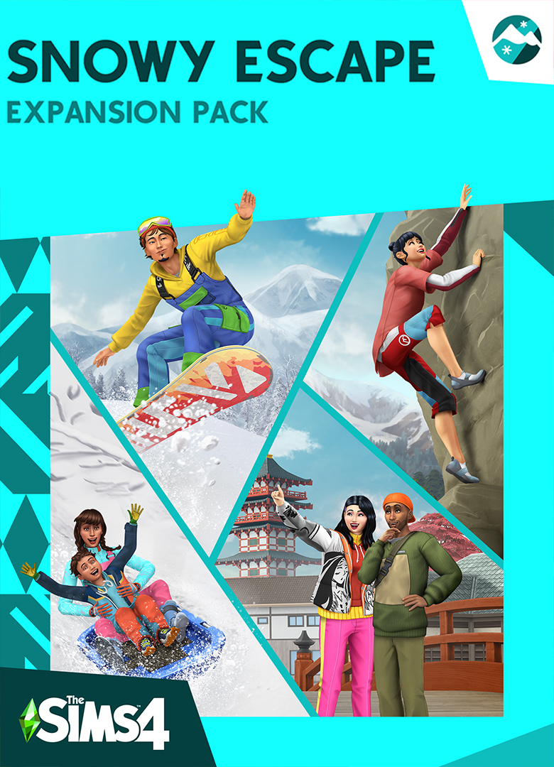 Обложка игры The Sims 4: Snowy Escape