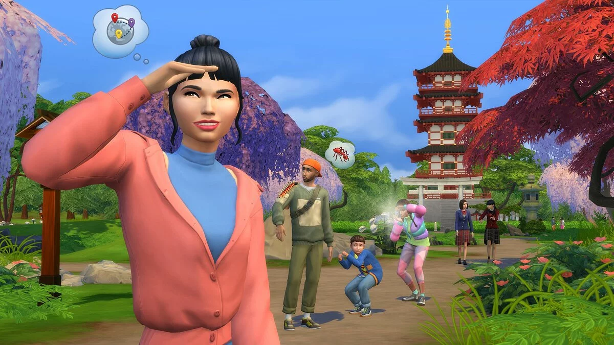Скриншот из игры The Sims 4: Snowy Escape - 2