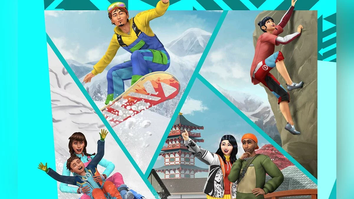 Скриншот из игры The Sims 4: Snowy Escape - 9