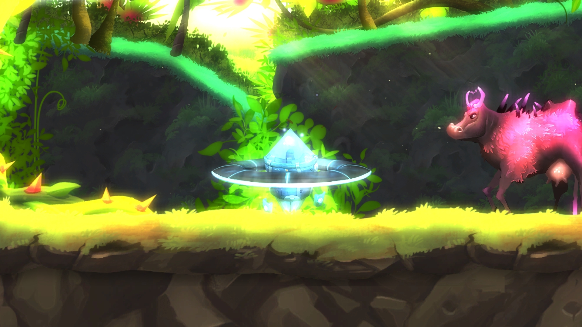 Скриншот из игры Moo Lander - 57