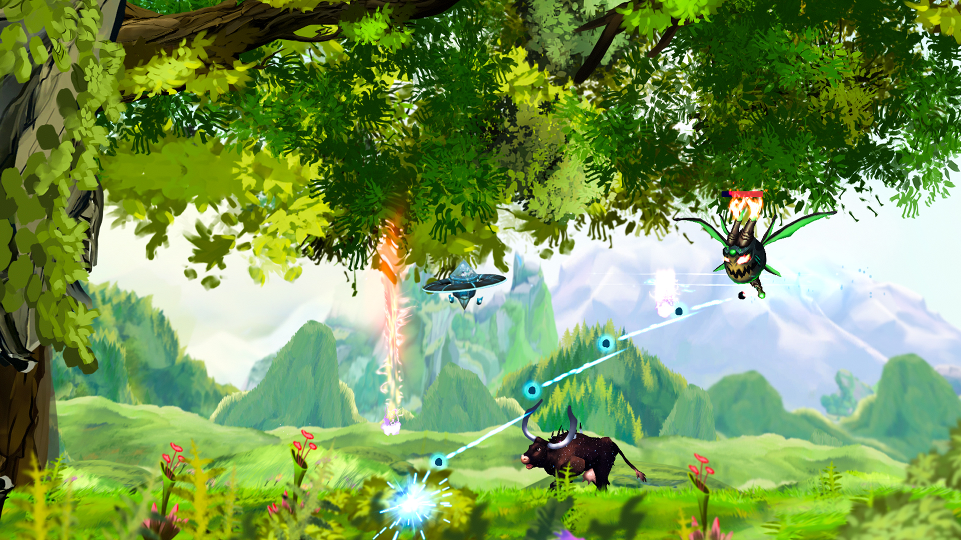 Скриншот из игры Moo Lander - 38