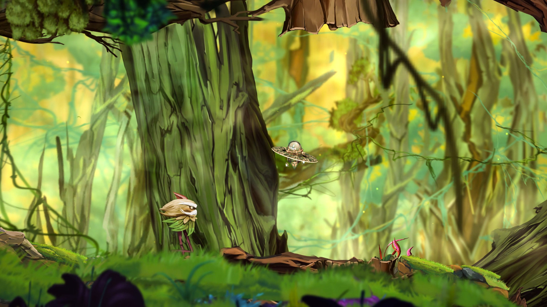 Скриншот из игры Moo Lander - 1