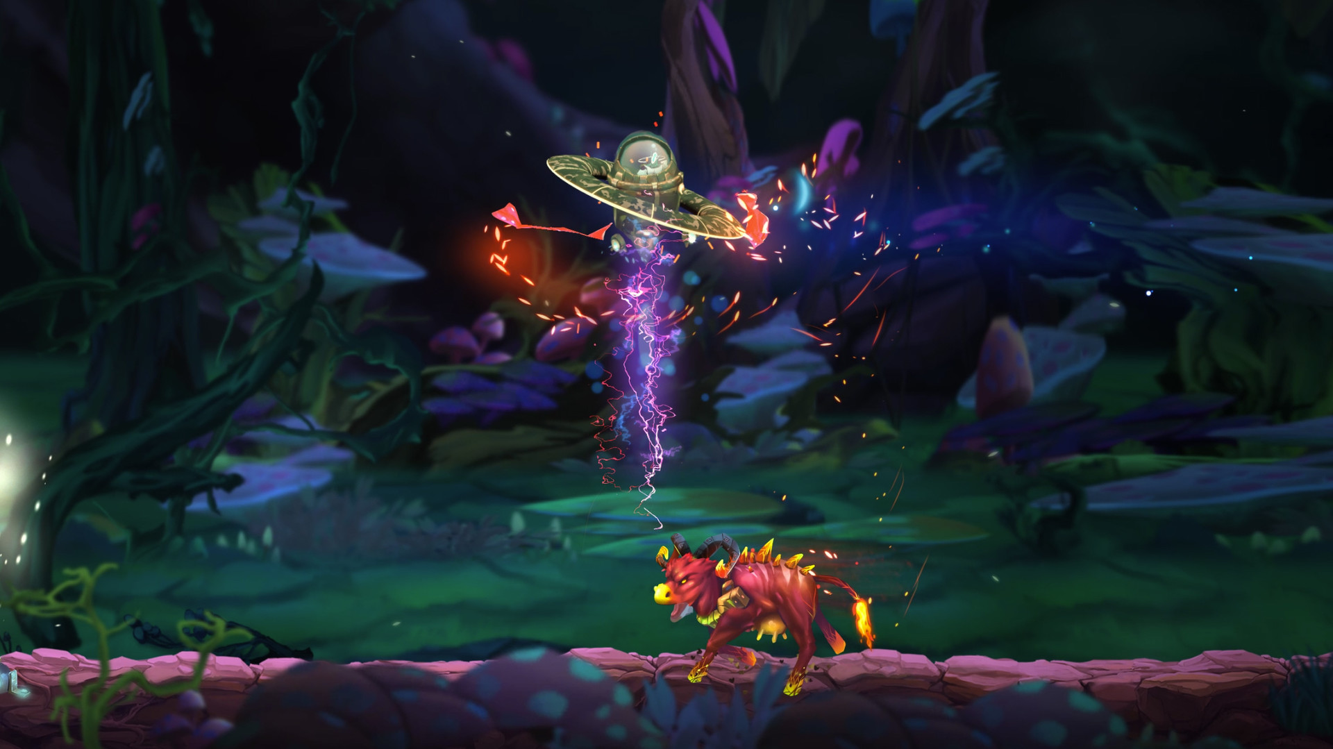 Скриншот из игры Moo Lander - 7