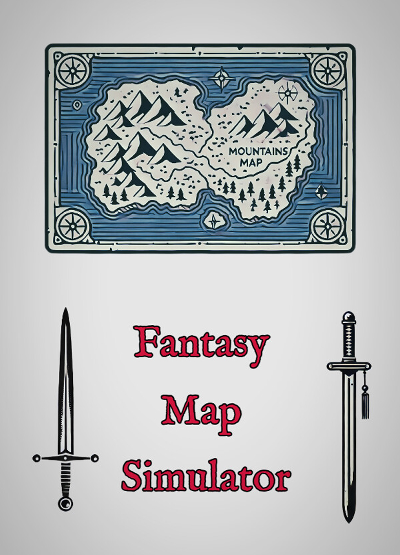 Обложка игры Fantasy Map Simulator