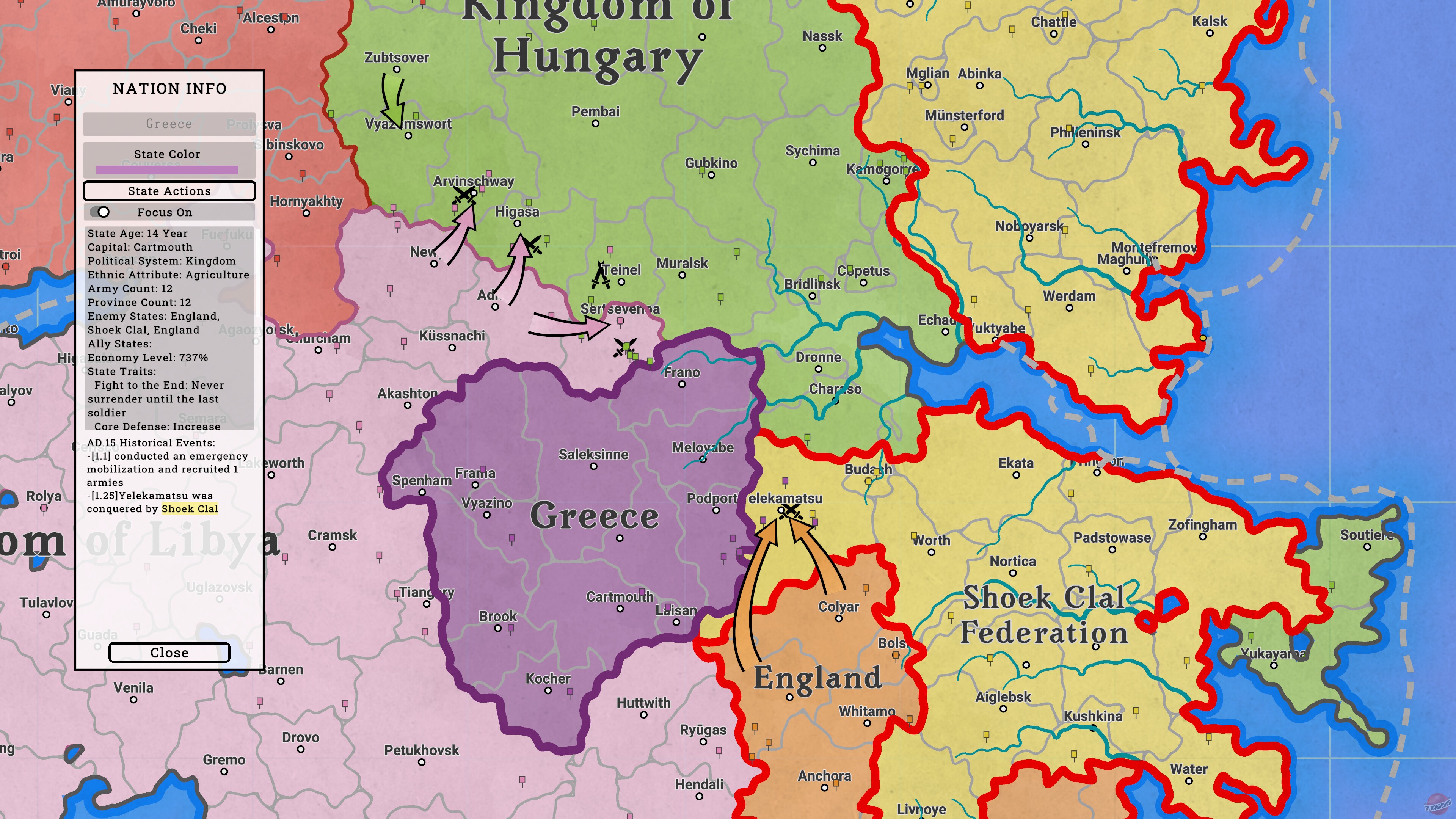 Скриншот из игры Fantasy Map Simulator - 7