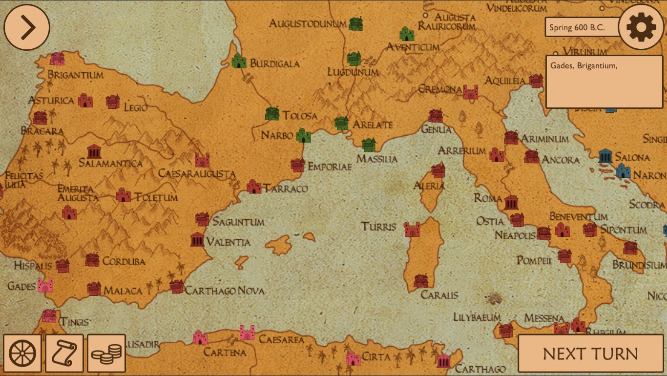 Скриншот из игры The Legions of Rome - 1