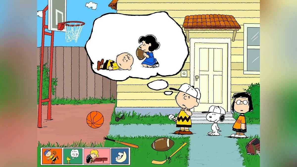 Скриншот из игры Peanuts: It's The Big Game, Charlie Brown! - 10