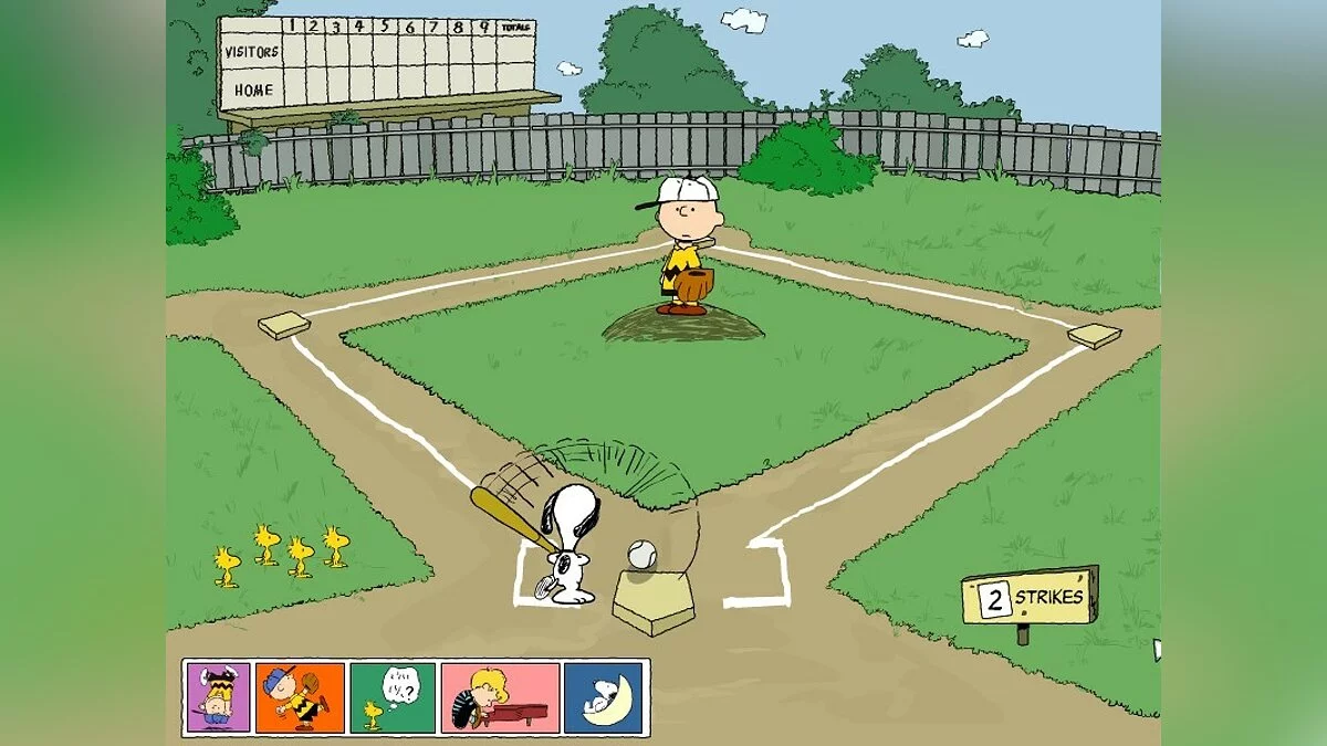 Скриншот из игры Peanuts: It's The Big Game, Charlie Brown! - 3
