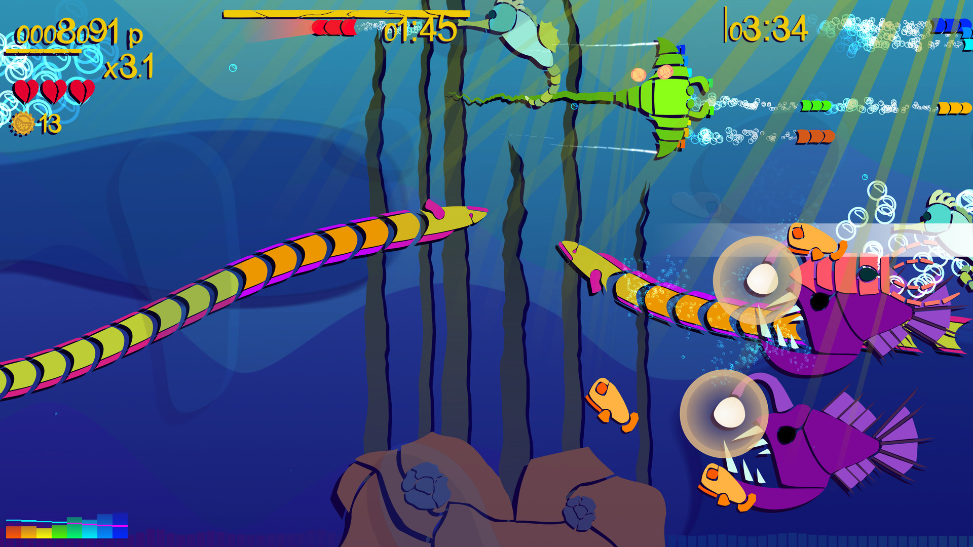 Скриншот из игры Bassline Sinker - 3