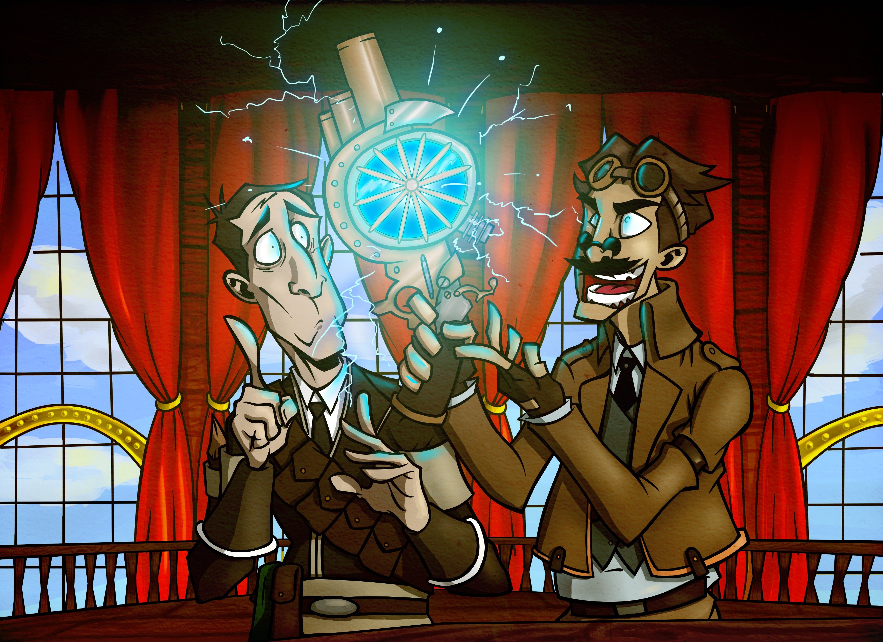 Скриншот из игры The Steampunk League - 1