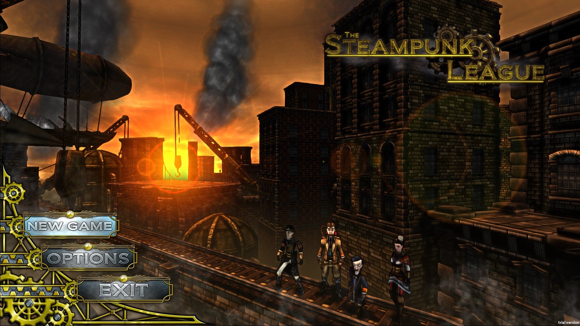 Скриншот из игры The Steampunk League - 11