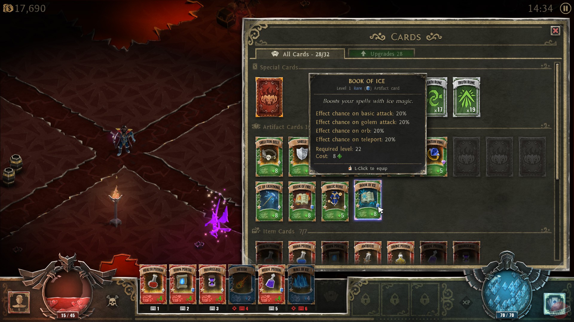 Скриншот из игры Book of Demons - 6