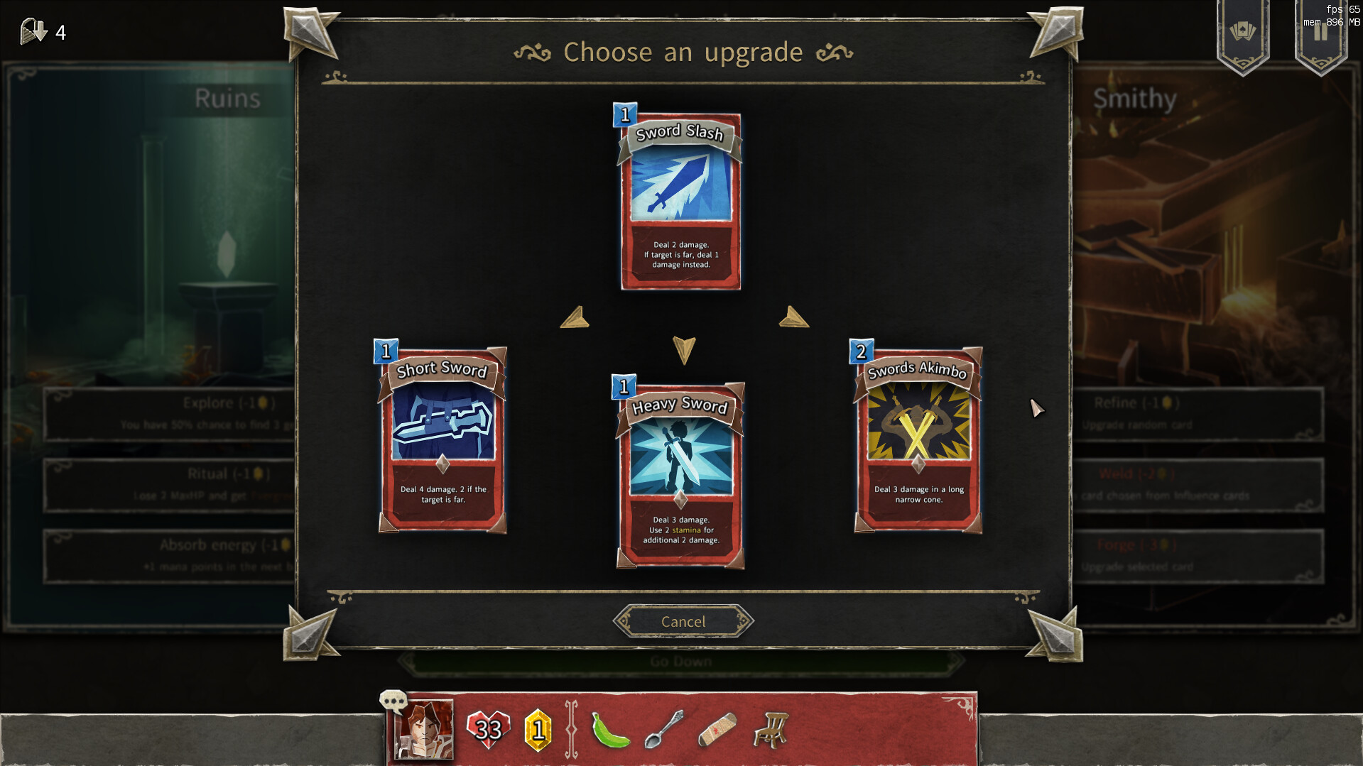 Скриншот из игры HELLCARD - 1