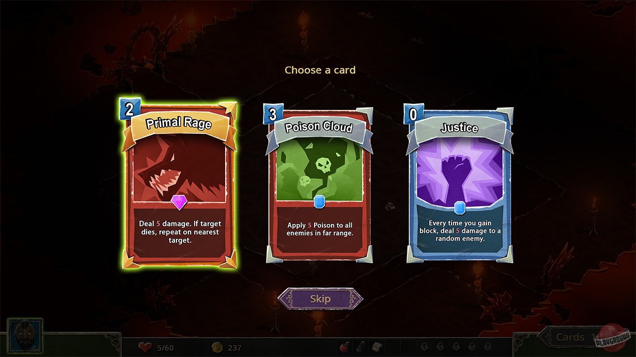 Скриншот из игры HELLCARD - 2