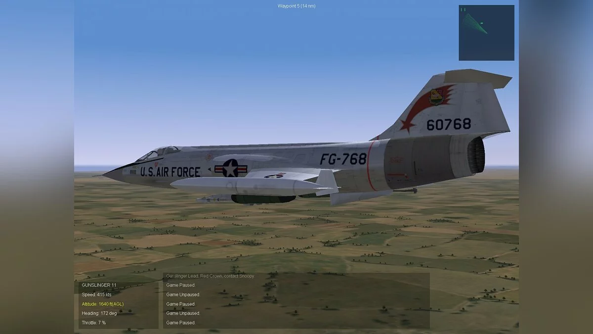 Скриншот из игры Strike Fighters: Project 1 - 10