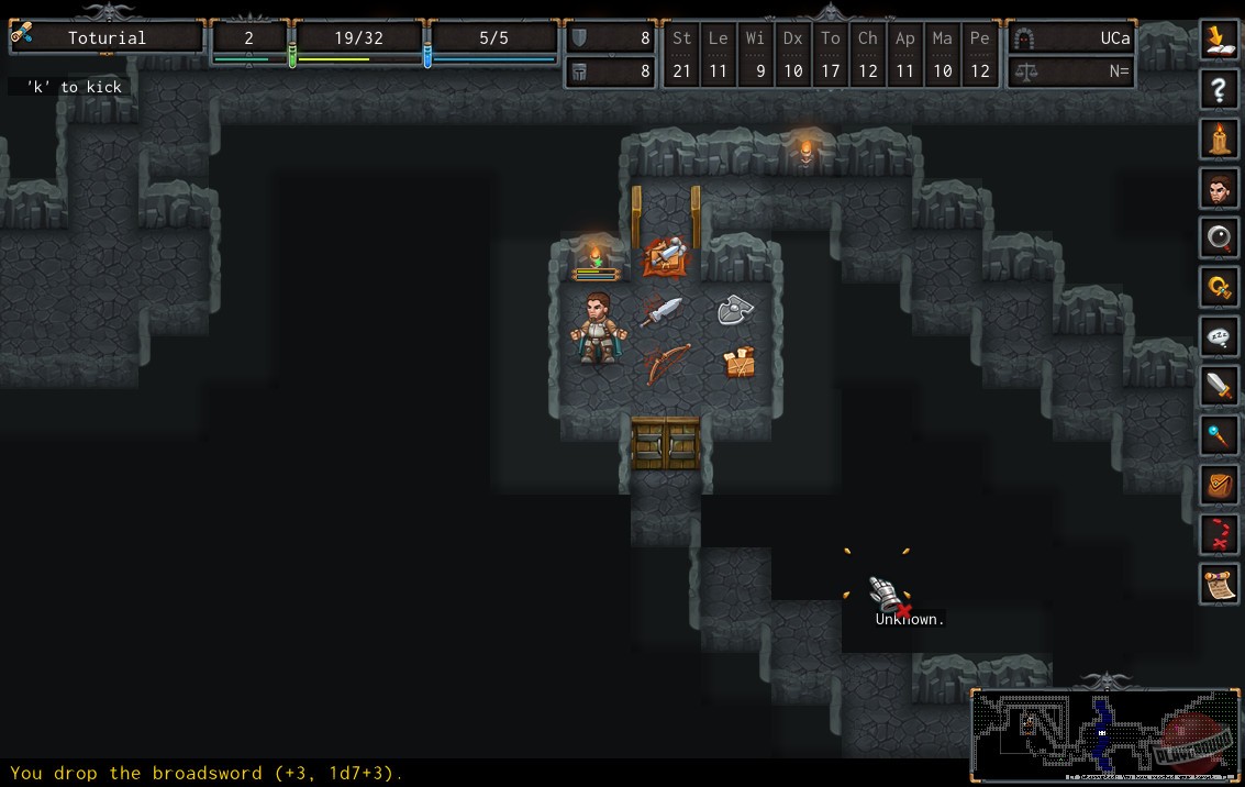 Скриншот из игры ADOM - 17