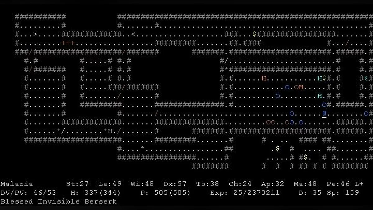 Скриншот из игры ADOM - 30