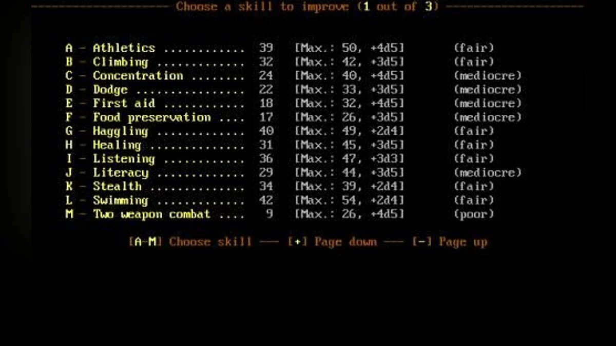 Скриншот из игры ADOM - 32