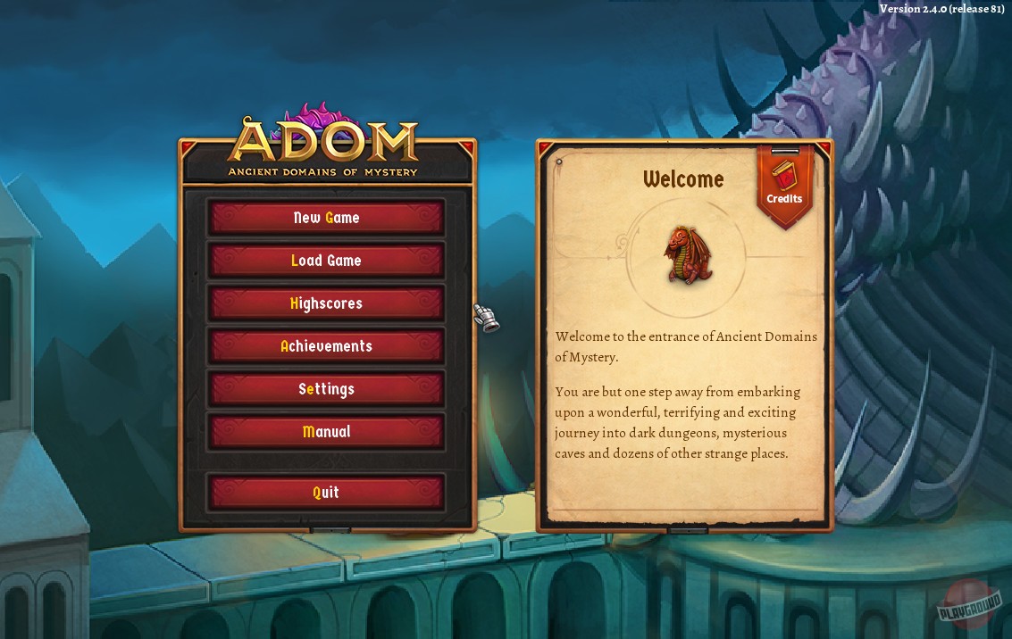 Скриншот из игры ADOM - 22