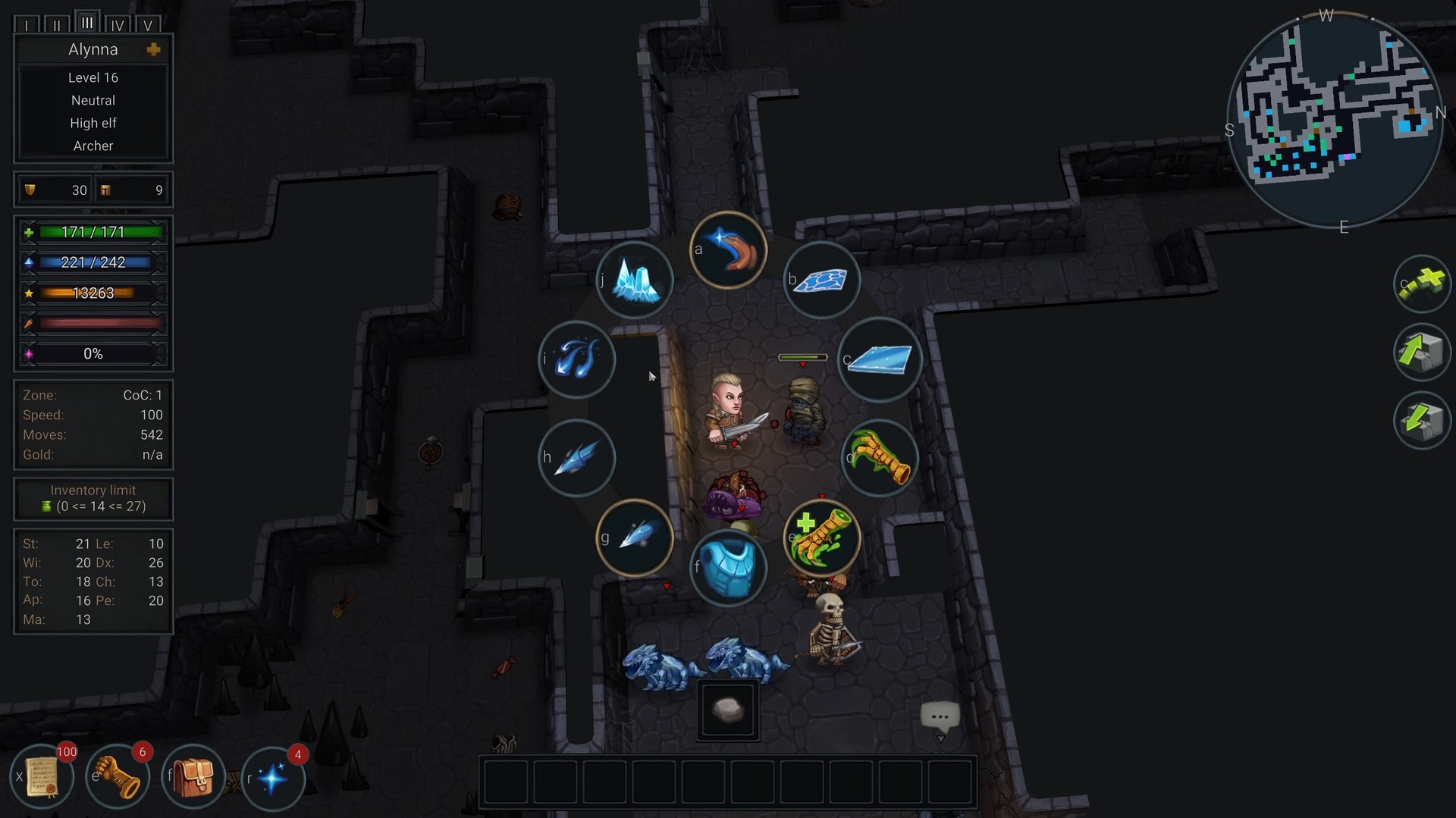 Скриншот из игры Ultimate ADOM - Caverns of Chaos - 46