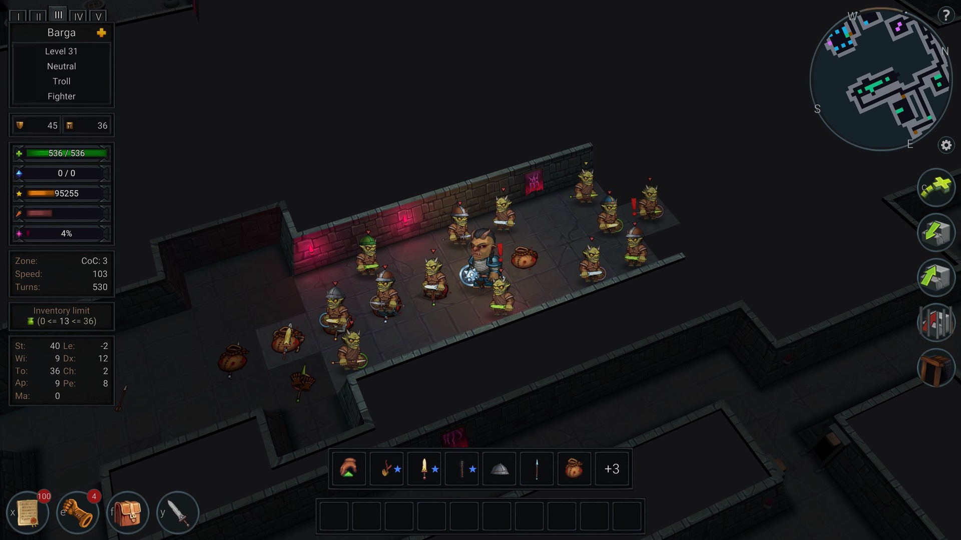 Скриншот из игры Ultimate ADOM - Caverns of Chaos - 50