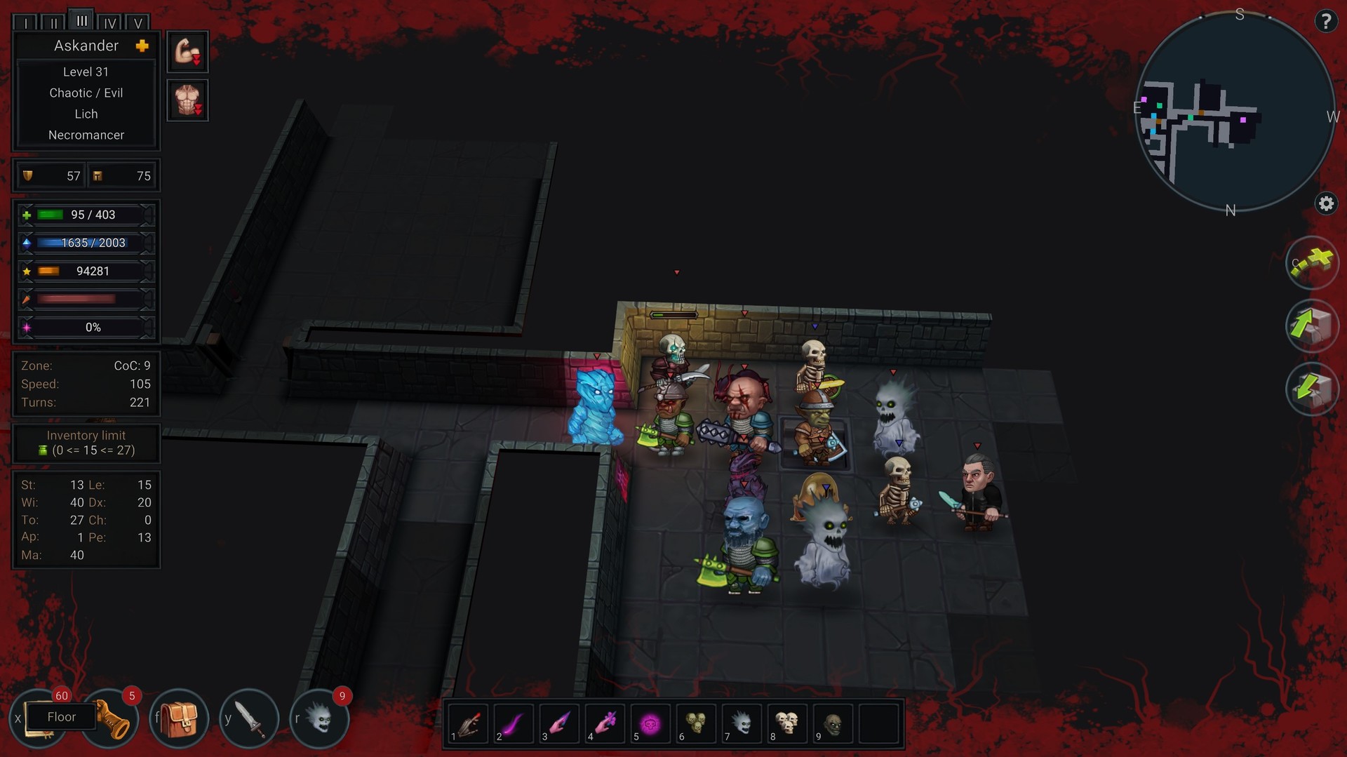 Скриншот из игры Ultimate ADOM - Caverns of Chaos - 48