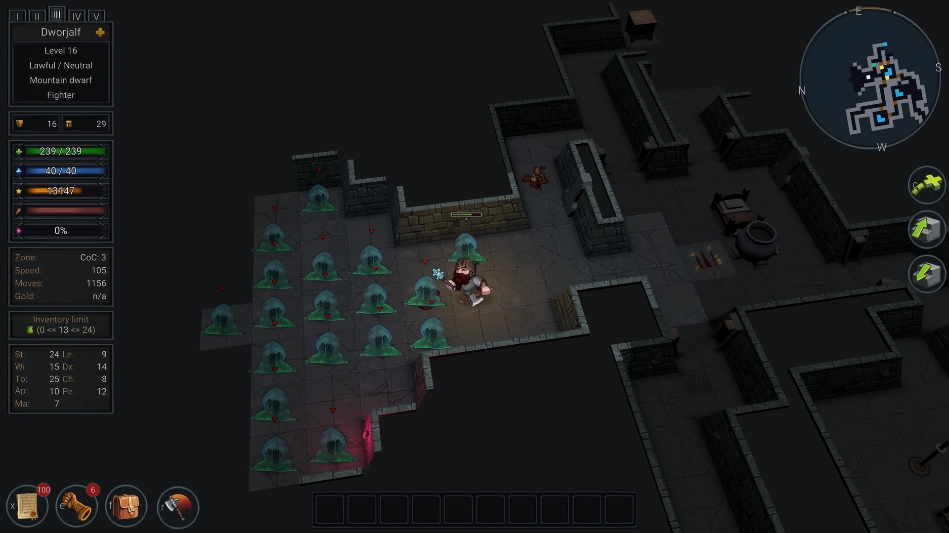Скриншот из игры Ultimate ADOM - Caverns of Chaos - 14