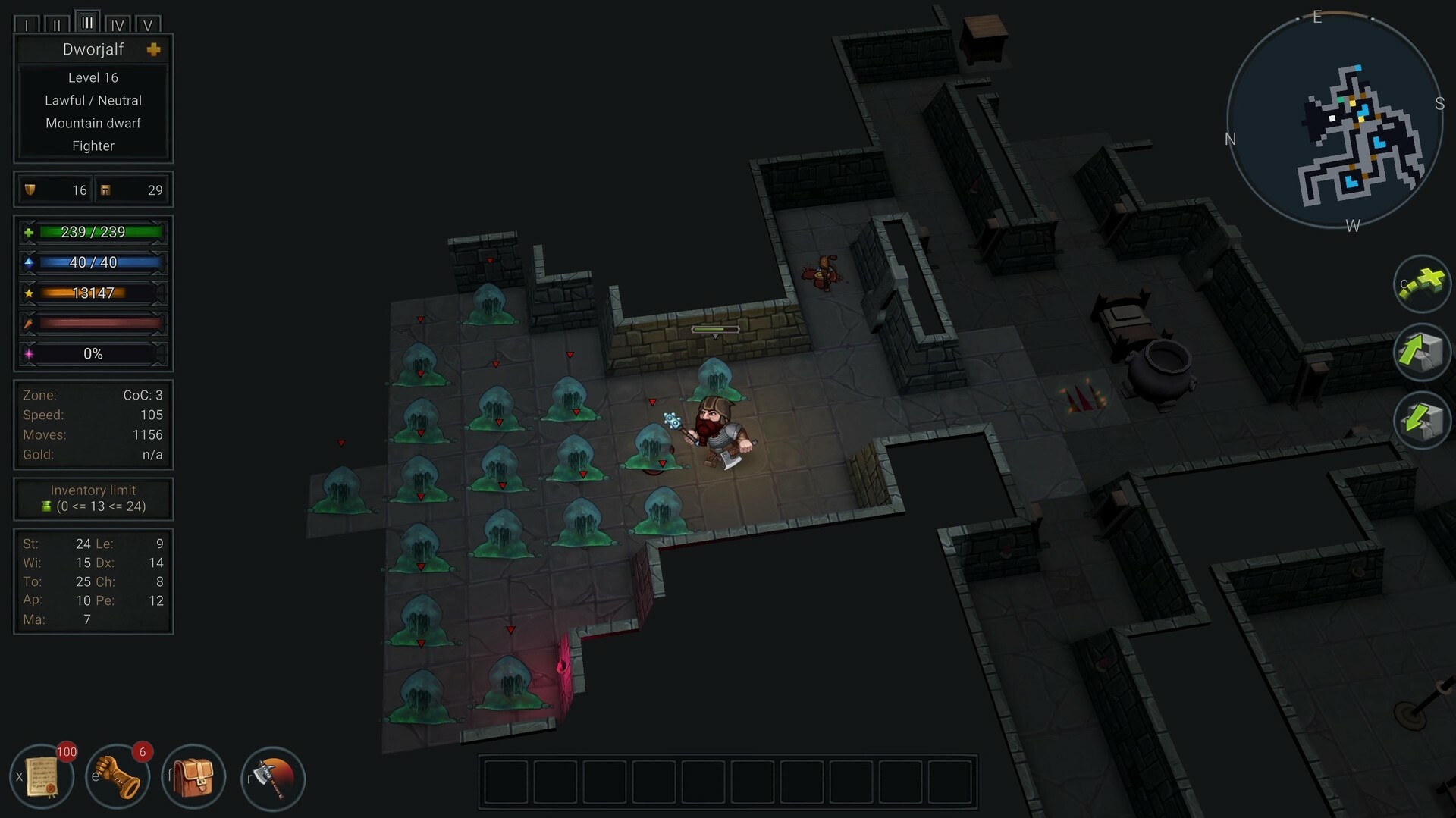 Скриншот из игры Ultimate ADOM - Caverns of Chaos - 24