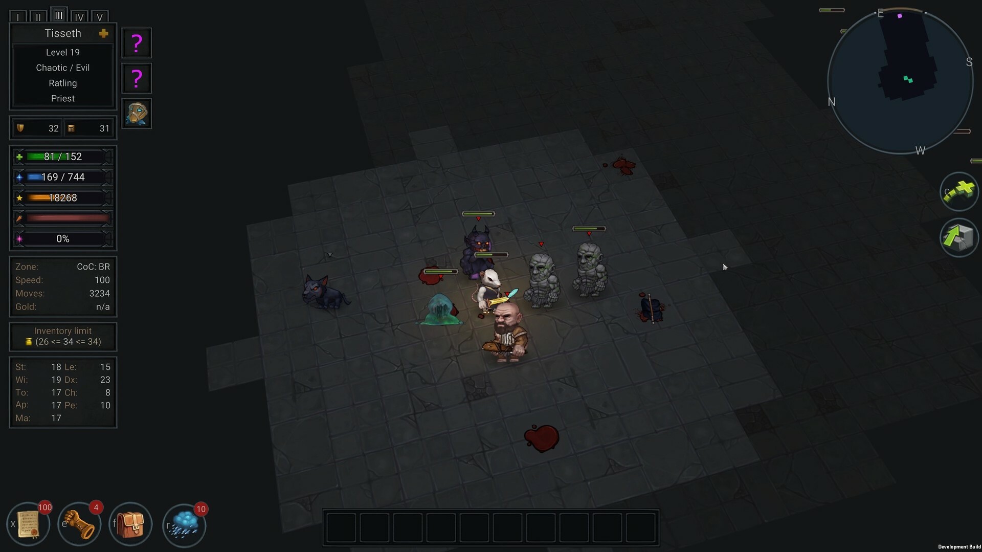 Скриншот из игры Ultimate ADOM - Caverns of Chaos - 19