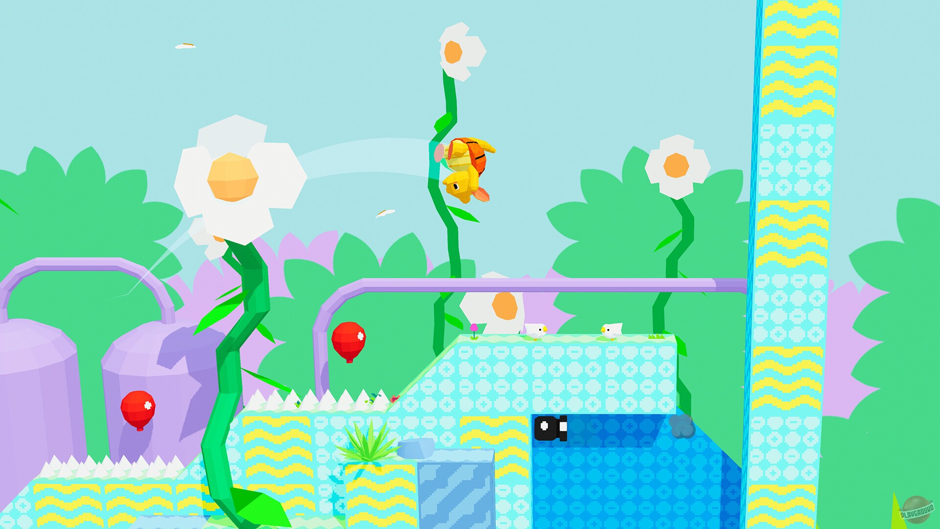 Скриншот из игры Dunkadillo - 2