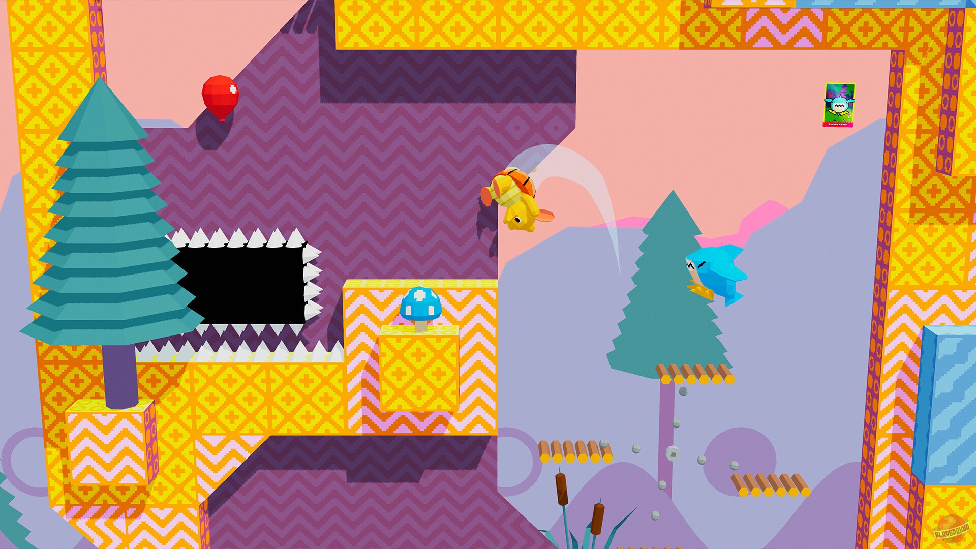 Скриншот из игры Dunkadillo - 4