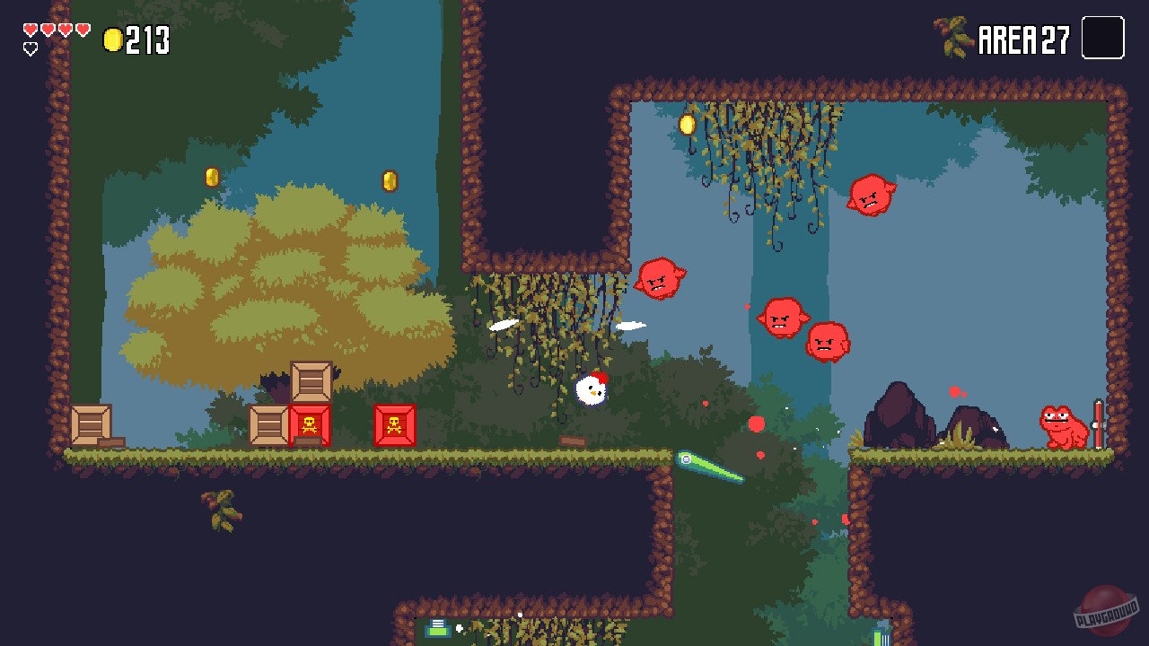 Скриншот из игры Super Fowlst - 3