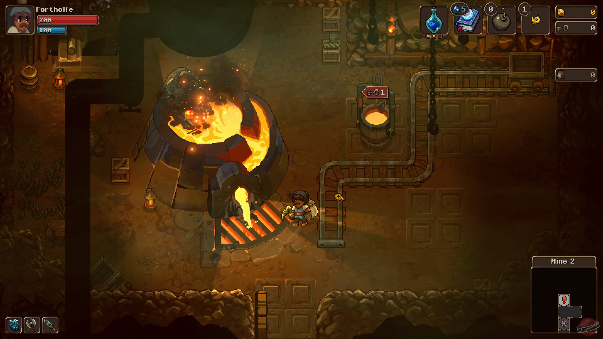 Скриншот из игры UnderMine 2 - 9