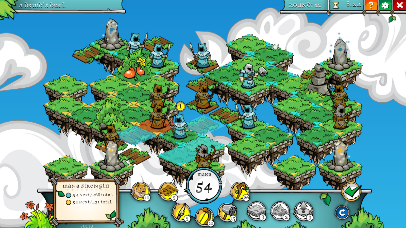 Скриншот из игры A Druid's Duel - 34