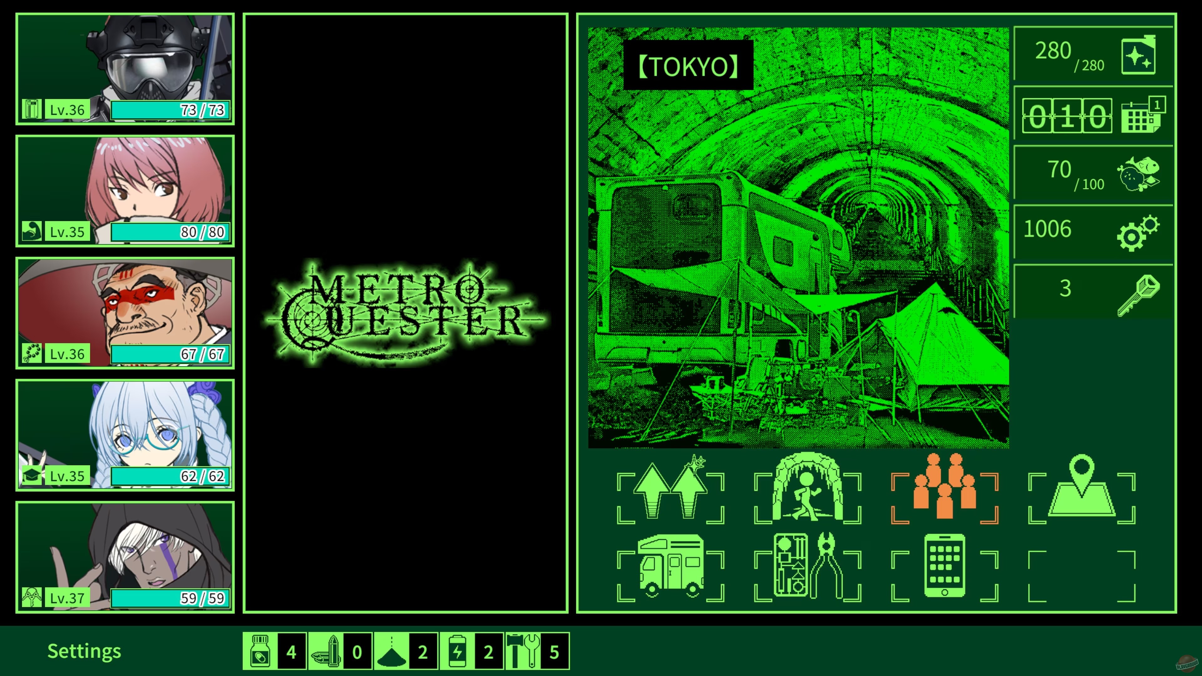 Скриншот из игры Metro Quester - 1