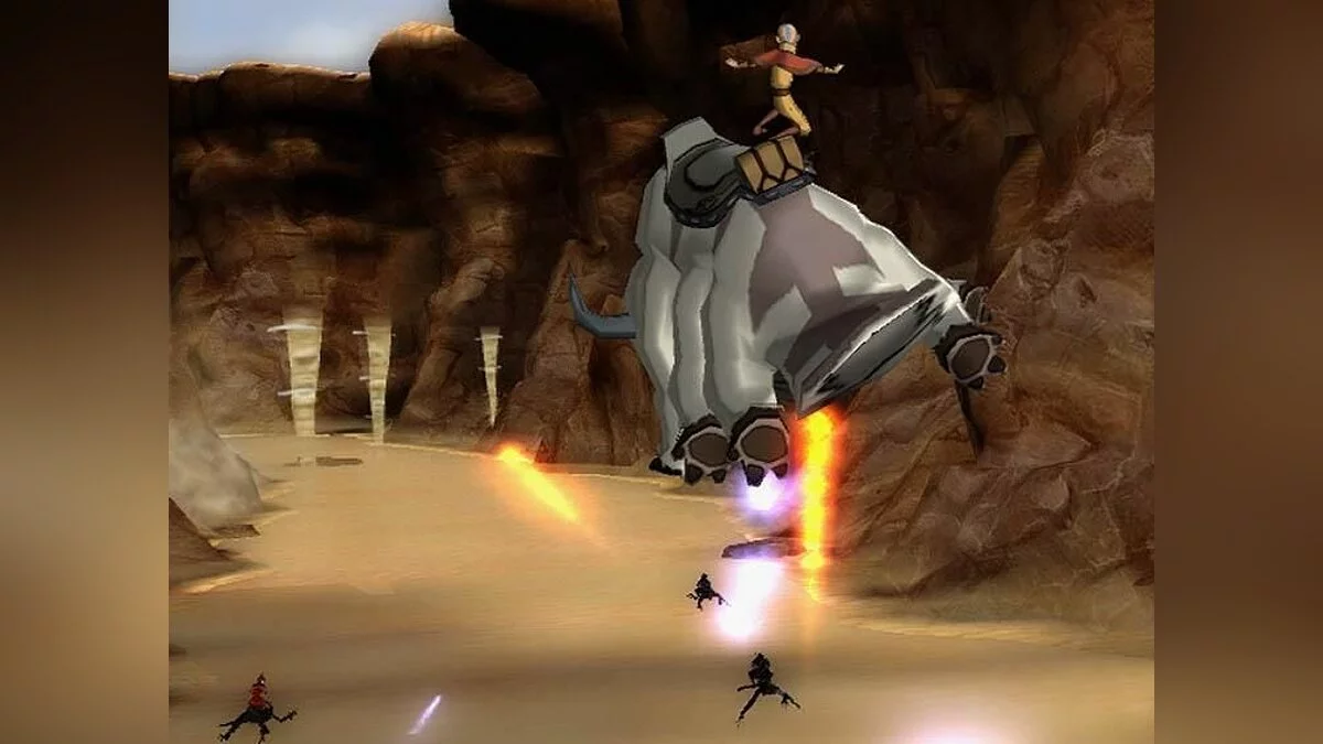 Скриншот из игры Avatar: The Last Airbender - The Burning Earth - 3