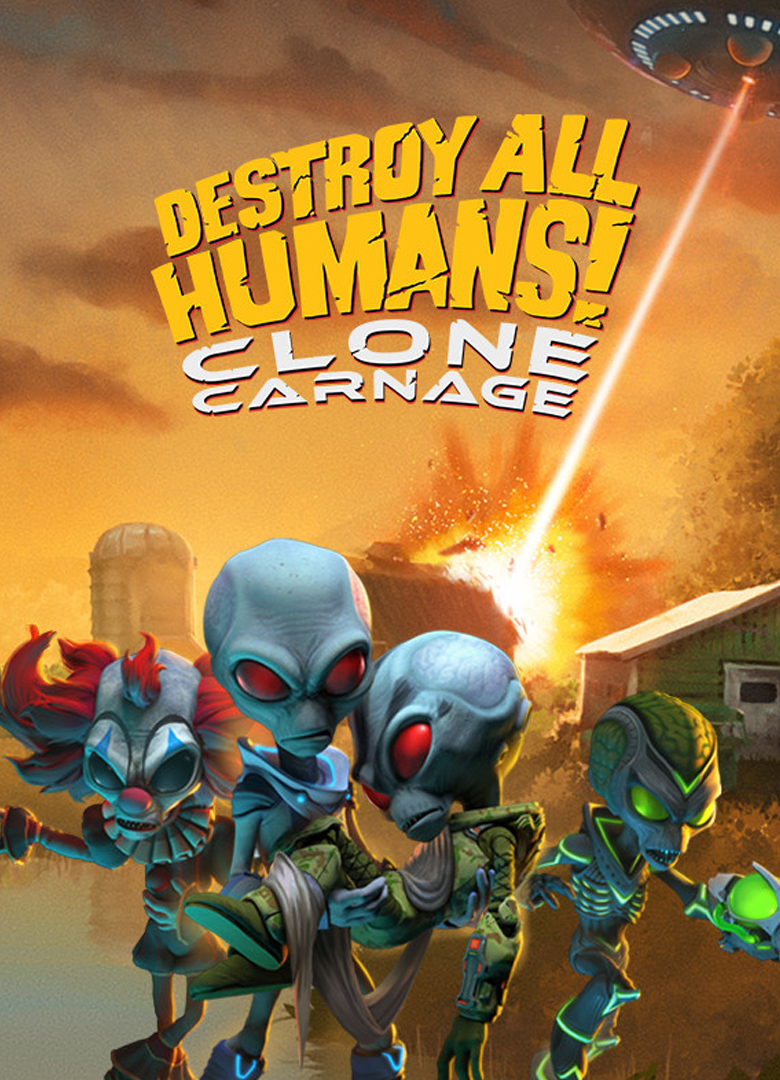 Обложка игры Destroy All Humans! – Clone Carnage