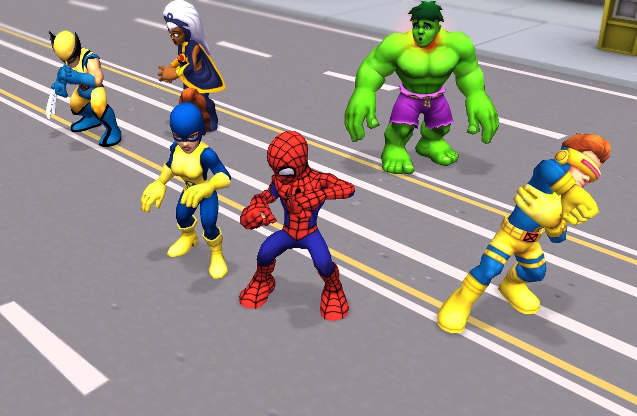 Скриншот из игры Marvel Super Hero Squad - 7