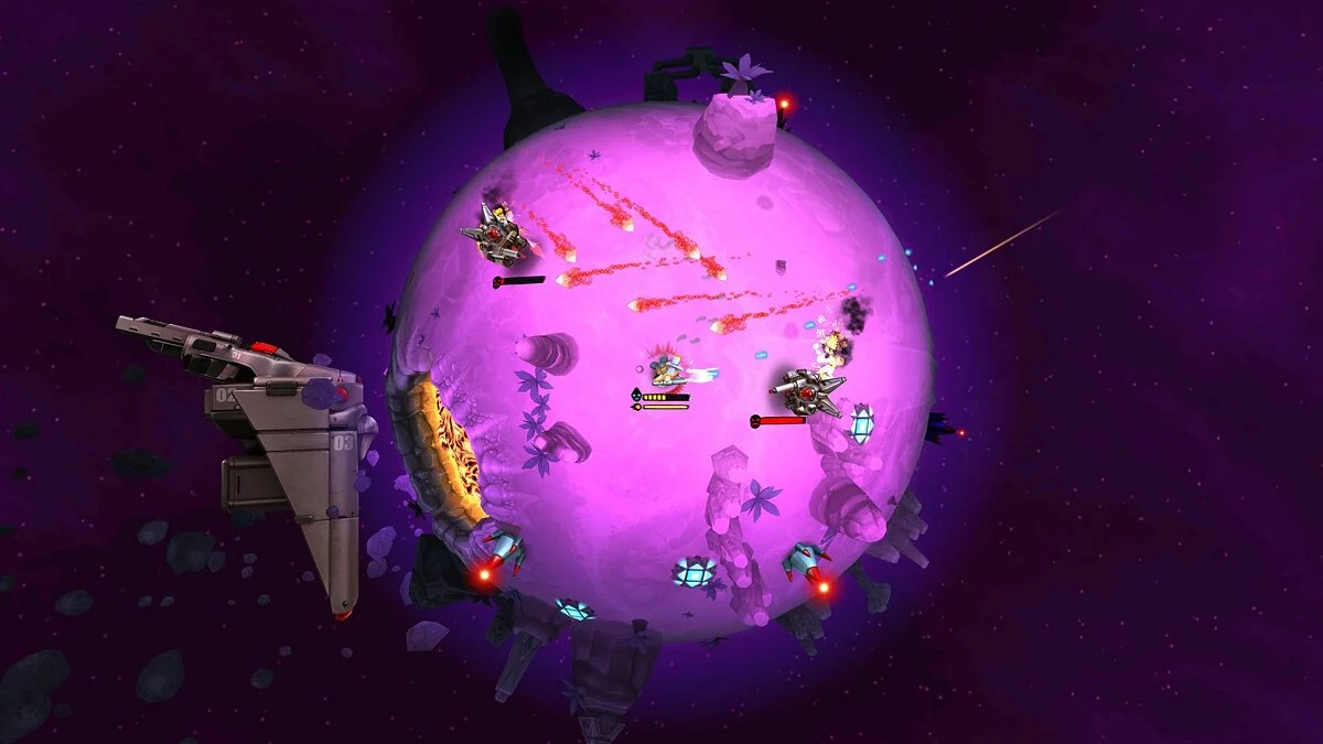 Скриншот из игры Battle Planet - Judgement Day - 6