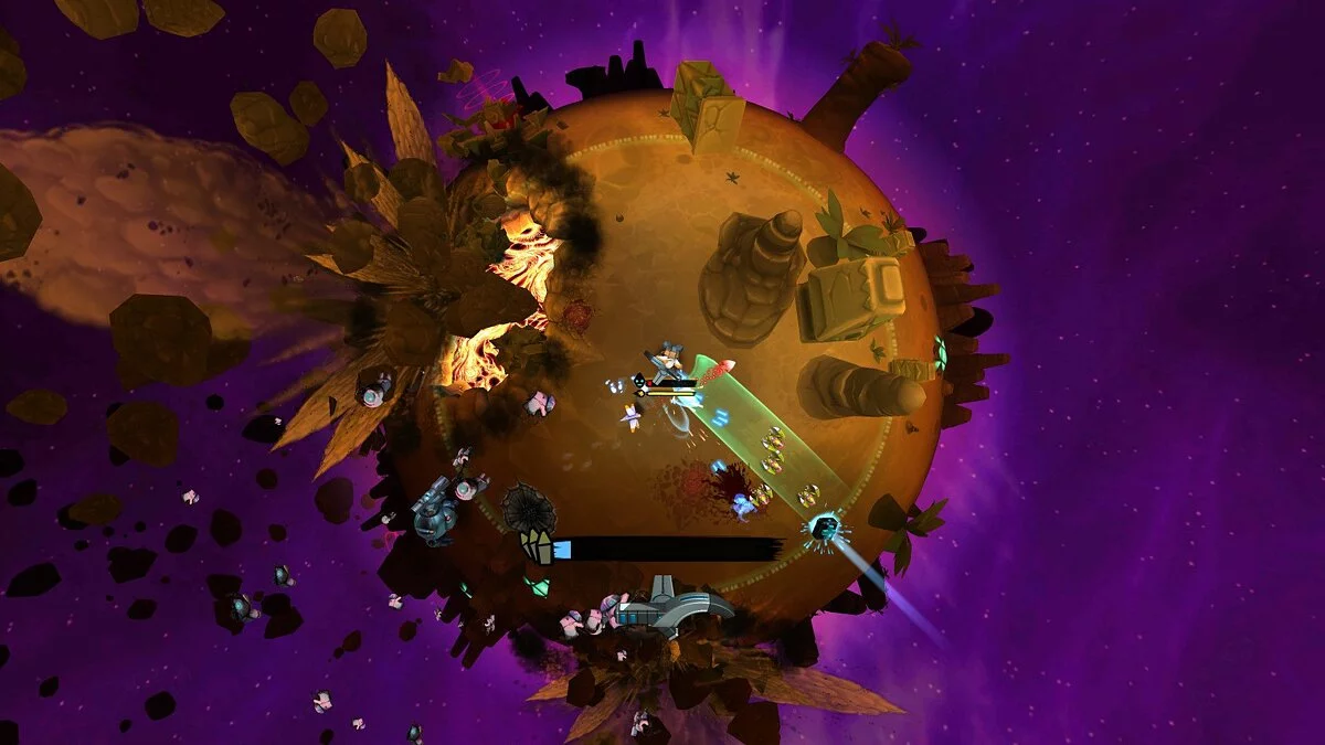 Скриншот из игры Battle Planet - Judgement Day - 9