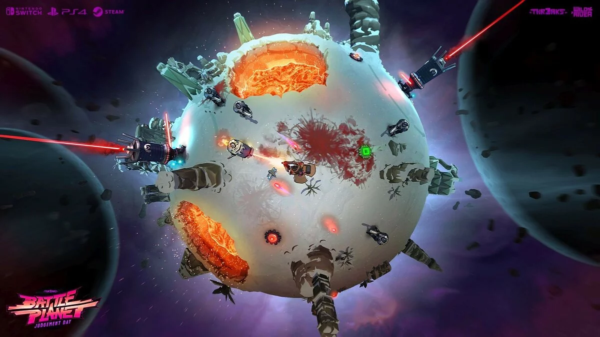 Скриншот из игры Battle Planet - Judgement Day - 14