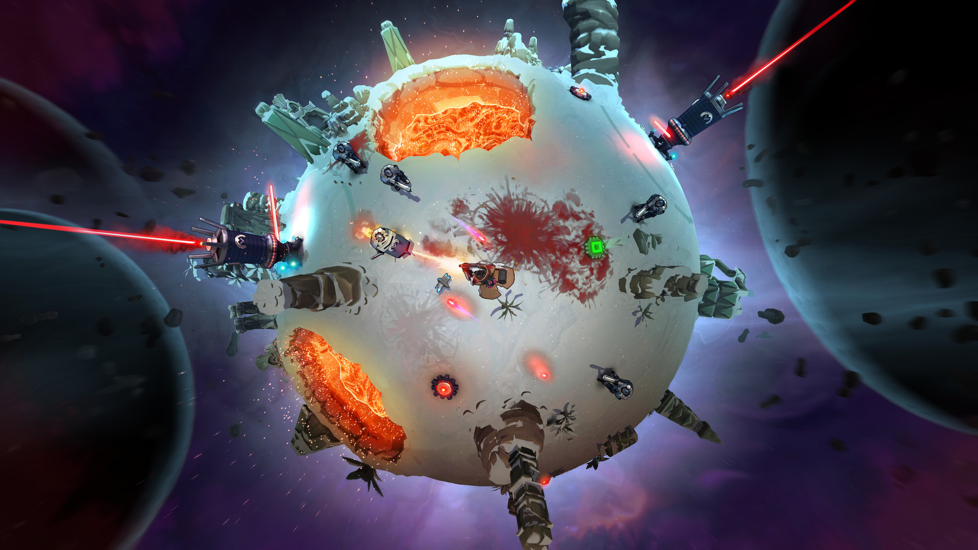 Скриншот из игры Battle Planet - Judgement Day - 2