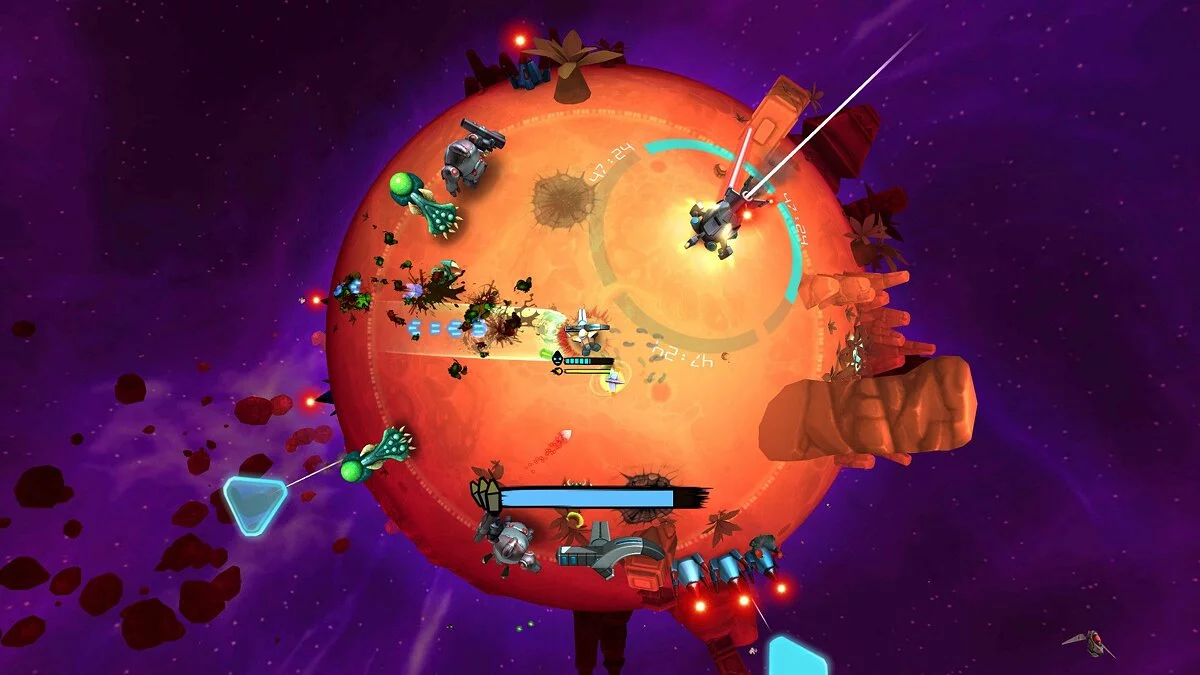 Скриншот из игры Battle Planet - Judgement Day - 18