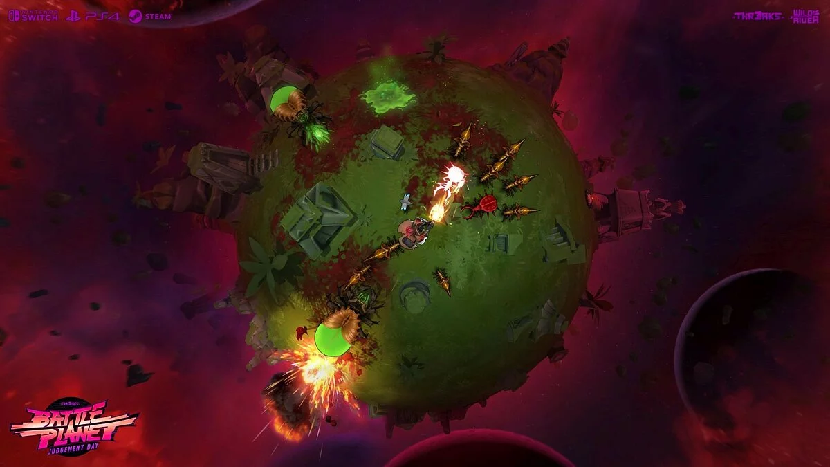 Скриншот из игры Battle Planet - Judgement Day - 11