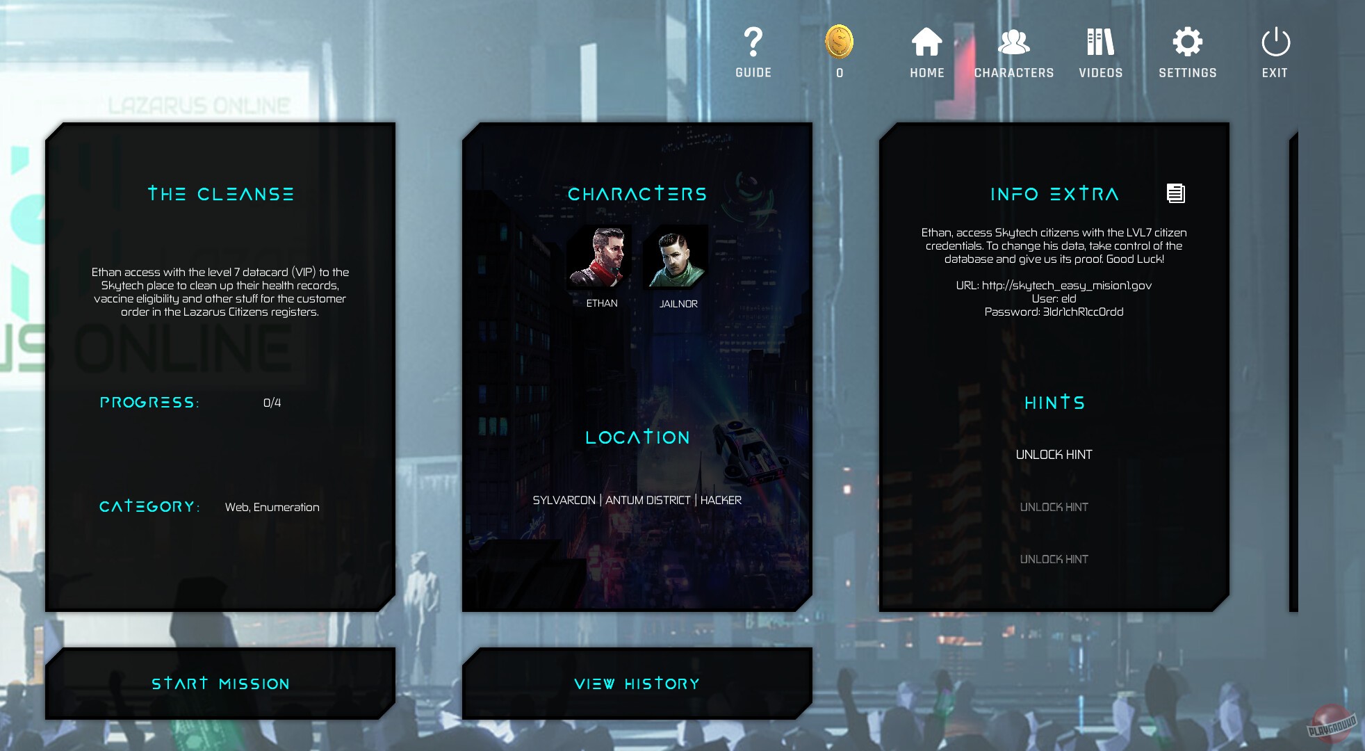 Скриншот из игры Sylvarcon 2049: A Cybersecurity Adventure - 1