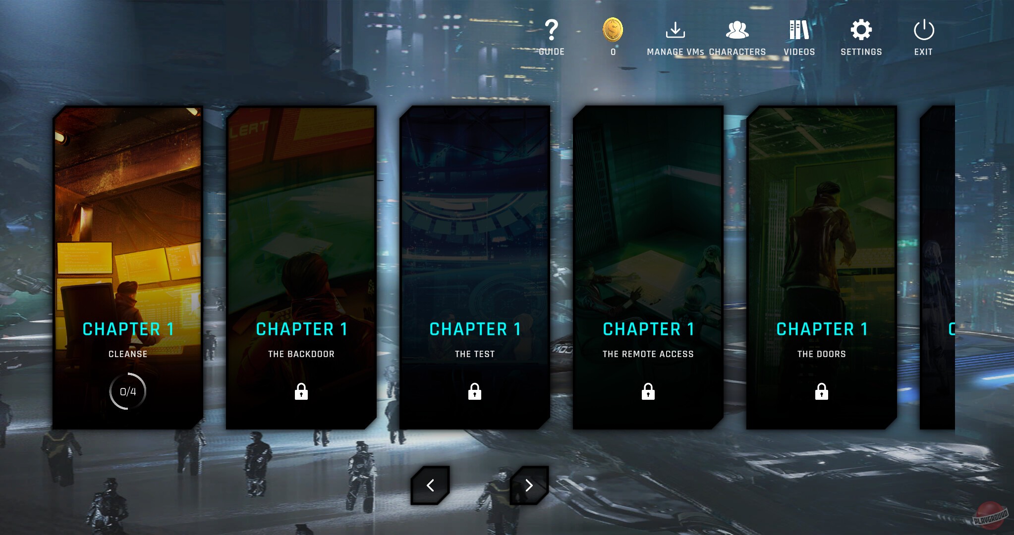 Скриншот из игры Sylvarcon 2049: A Cybersecurity Adventure - 2