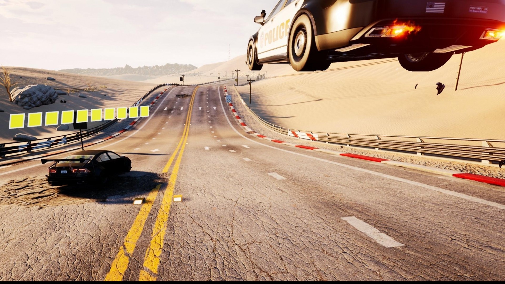 Скриншот из игры Dangerous Driving - 1