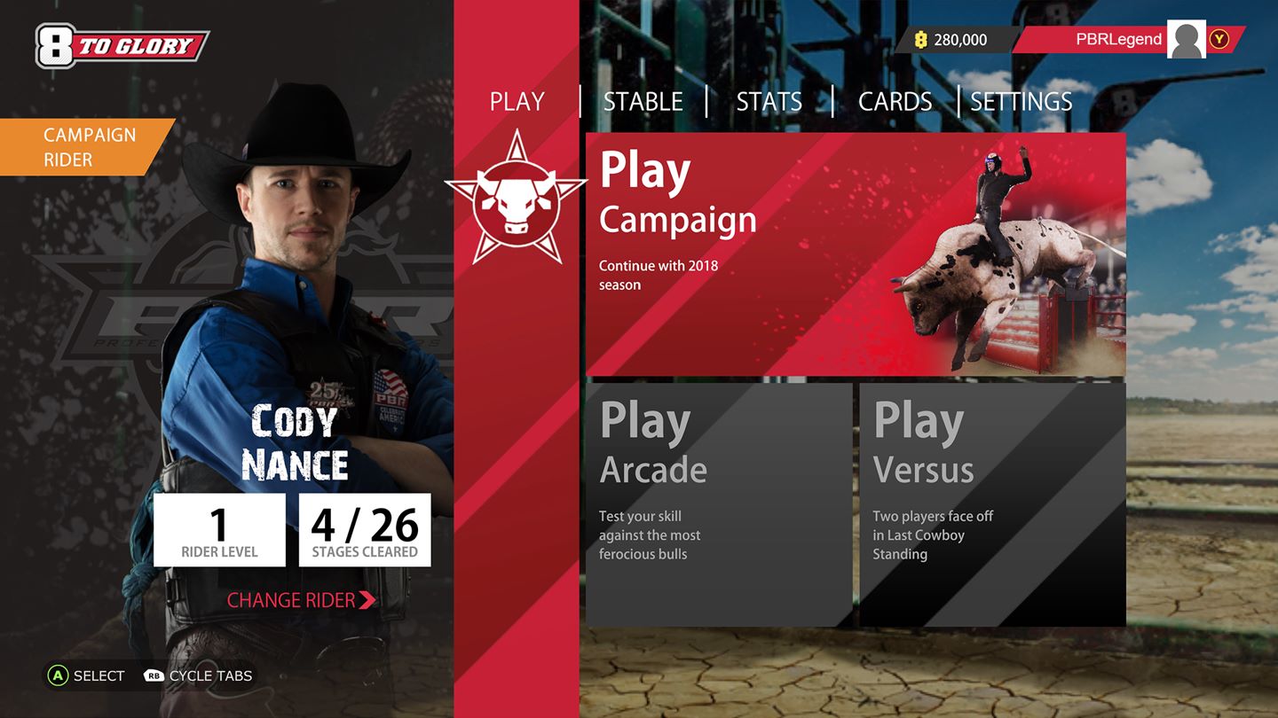 Скриншот из игры 8 To Glory - The Official Game of the PBR - 1